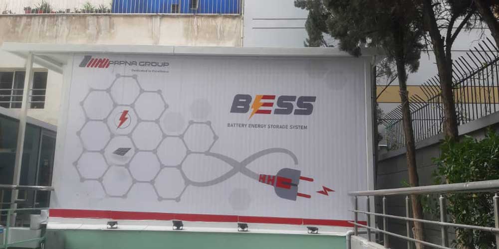 پروژه BESS میرداماد BATTERY ENERGY STORAGE SYSTEM